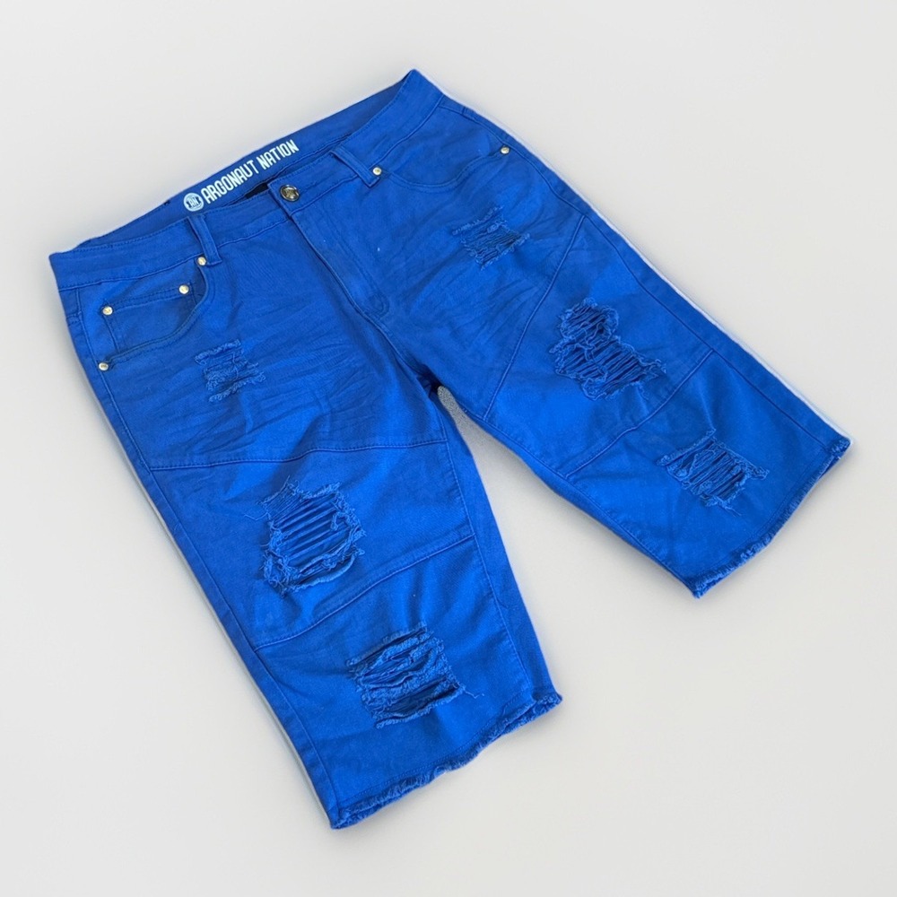 Argonaut Nations Men RIP Shorts (Royal Blue)